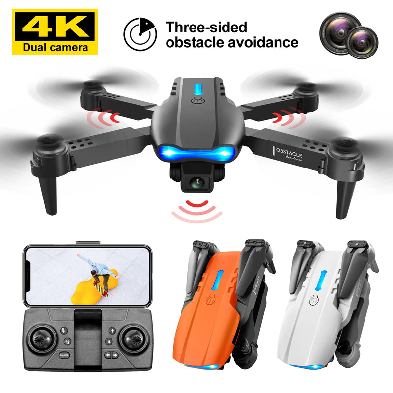 Drone E99 K3 Pro HD 4k Dual Camera High Hold Mode Foldable Mini RC WIFI Aerial Photography Quadcopter Toys Helicopter