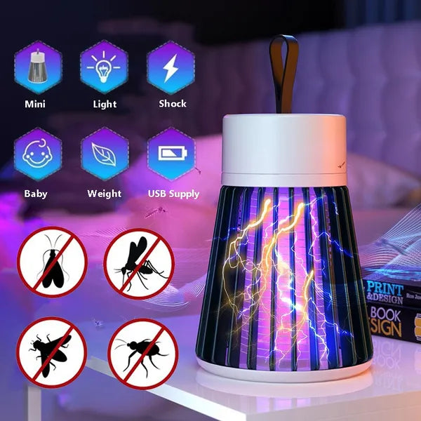 UV Mosquito Lamp USB Charge Anti Mosquito Lamp Pest Control Lamp(No Battery)