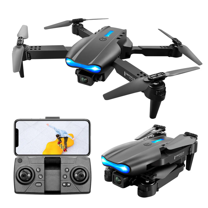 Drone E99 K3 Pro HD 4k Dual Camera High Hold Mode Foldable Mini RC WIFI Aerial Photography Quadcopter Toys Helicopter